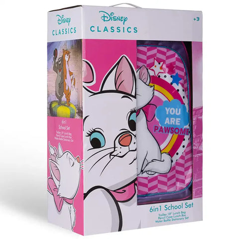 Disney Marie You Are Pawsome 6in1 Box Set 18"
