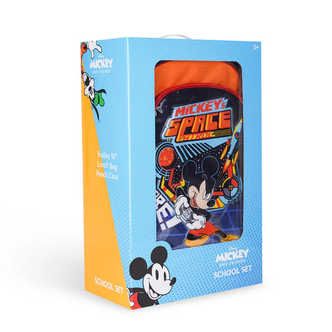 Disney Mickey Mouse Space Patrol 3In1 Trolley Box Set 18"