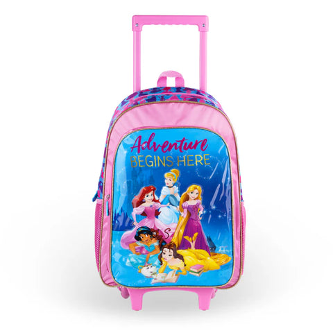Disney Princess Adventure Begins Here 3In1 Trolley Box Set 18"