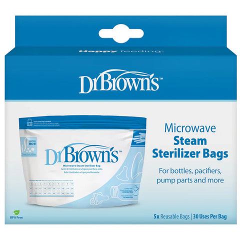 Dr. Browns Microwave Steam Sterlizer Bags Pack Of 5