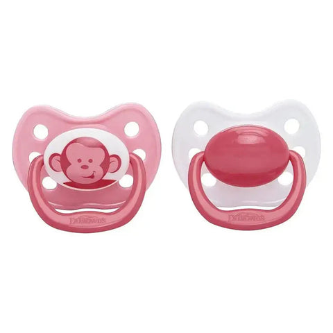Dr.Browns Ortho Pacifier - Stage 1 (Pink)