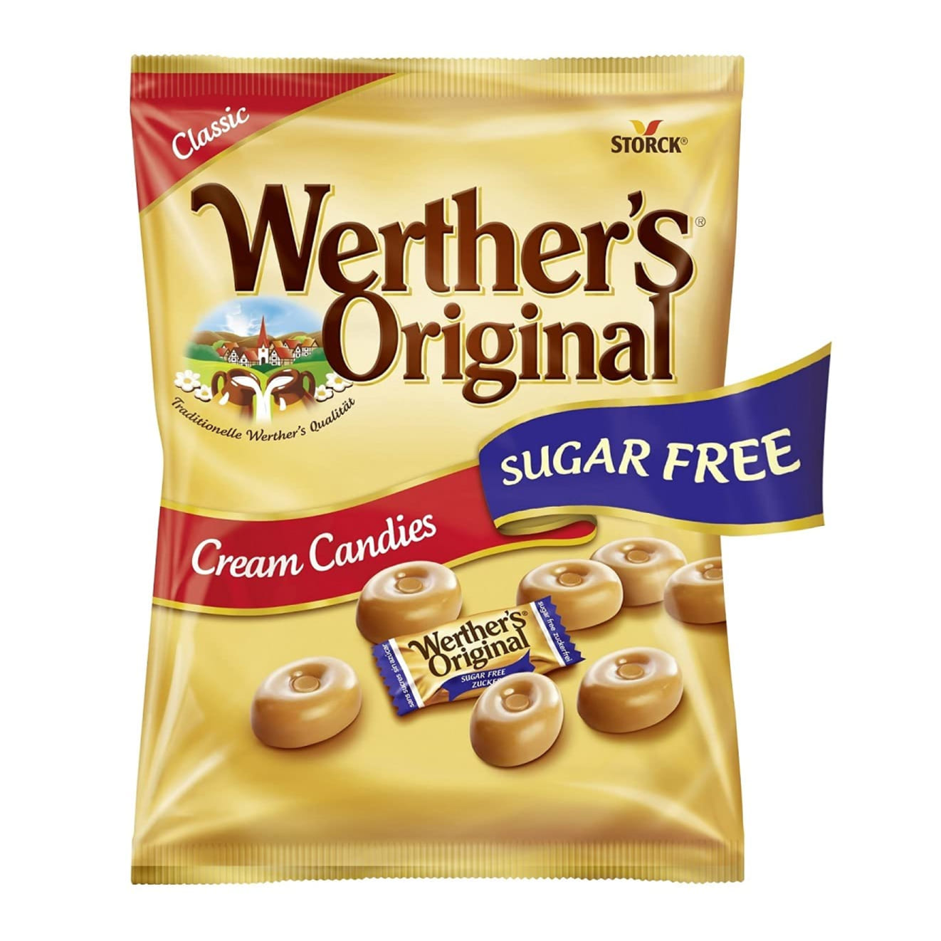 Werther's Original Sugar Free 70g | Candies Werther's Original Sugar Free 70g | Candies