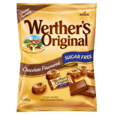 Werther's Original Chocolate - Sugar Free 60 G