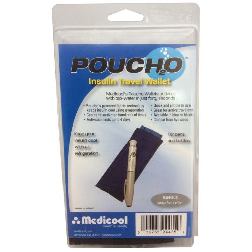 Poucho Diabetic Wallet Single Pen Blue Bag 1 PC | Medicine Dosing Accessories Poucho Diabetic Wallet Single Pen Blue Bag 1 PC | Medicine Dosing Accessories