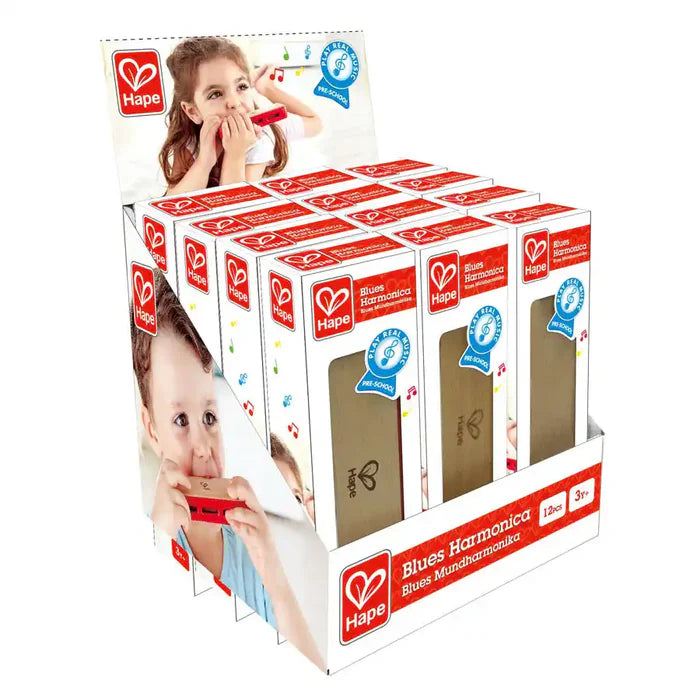 Hape - Blues Harmonica | Baby Toys Hape - Blues Harmonica | Baby Toys