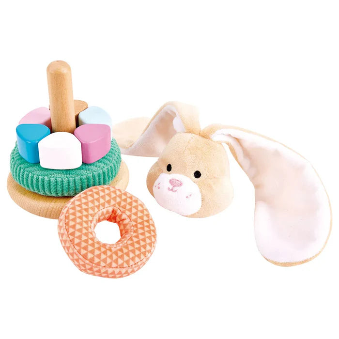 Hape - Bunny Stacker | Construct & Play Hape - Bunny Stacker | Construct & Play
