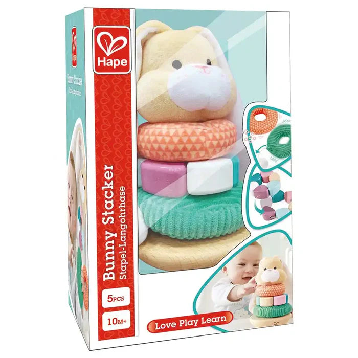 Hape - Bunny Stacker | Construct & Play Hape - Bunny Stacker | Construct & Play