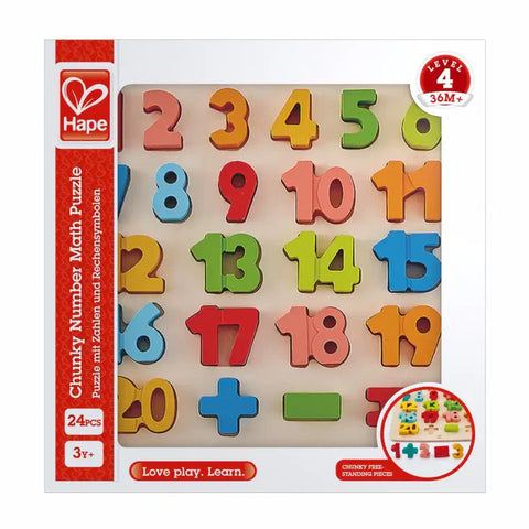 Hape - Chunky Number Math Puzzle