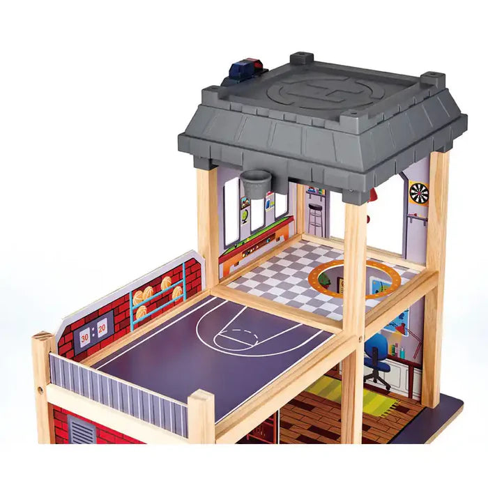 Hape - City Fire Station | Vehicle Toys Hape - City Fire Station | Vehicle Toys