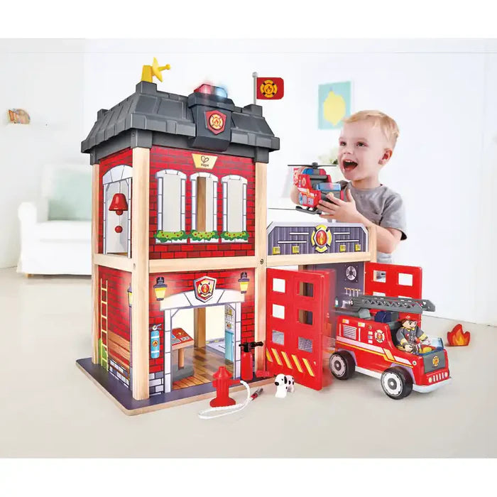 Hape - City Fire Station | Vehicle Toys Hape - City Fire Station | Vehicle Toys