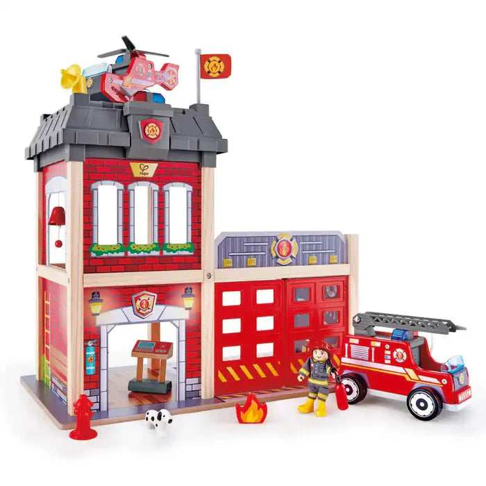 Hape - City Fire Station | Vehicle Toys Hape - City Fire Station | Vehicle Toys
