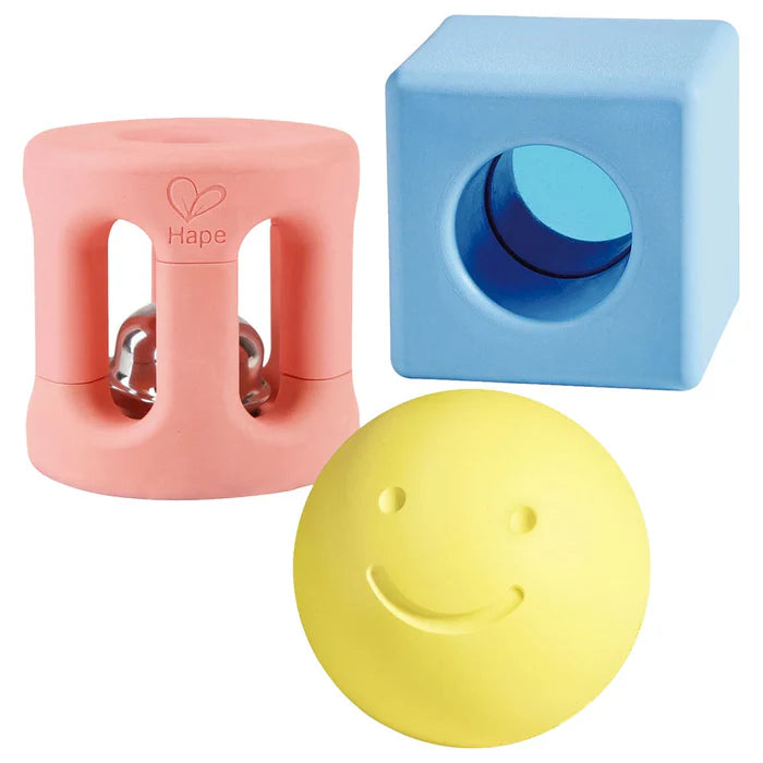 Hape - Geometric Rattle | Baby Toys Hape - Geometric Rattle | Baby Toys