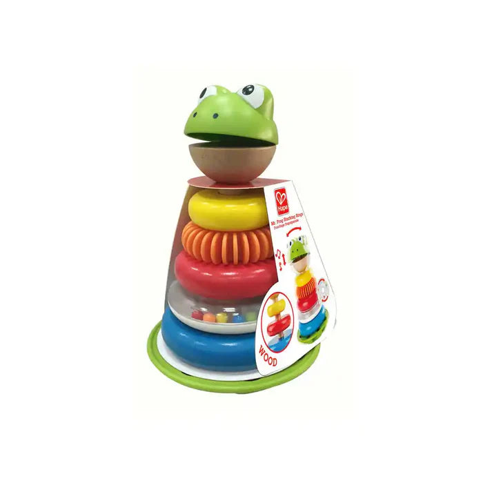 Hape - Mr. Frog Stacking Rings | Construct & Play Hape - Mr. Frog Stacking Rings | Construct & Play