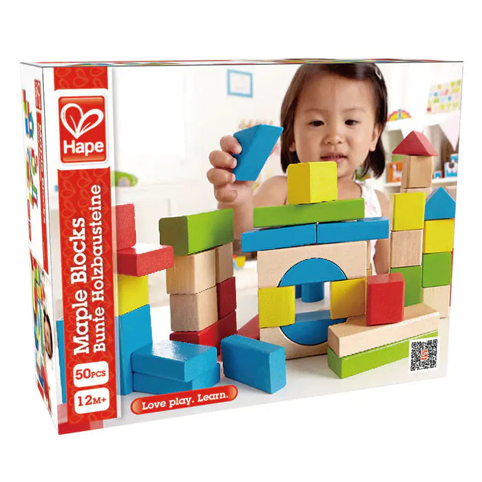 Hape Maple Blocks | Construct & Play Hape Maple Blocks | Construct & Play