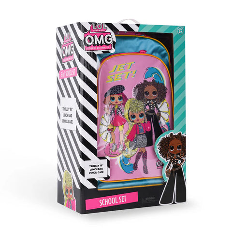 Lol Omg Glam Shores 3In1 Trolley Box Set 18"