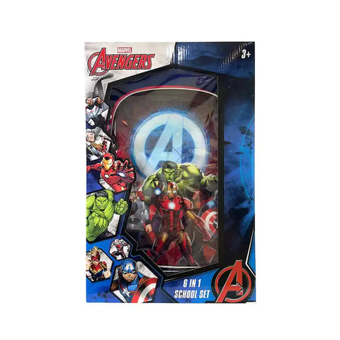Marvel Avengers Big Four 18" 6-In-1 Trolley Box Set