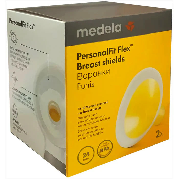 Medela - New Personalfit Flex Breast Shield (Pack Of 2) - Large | Breast Care Medela - New Personalfit Flex Breast Shield (Pack Of 2) - Large | Breast Care