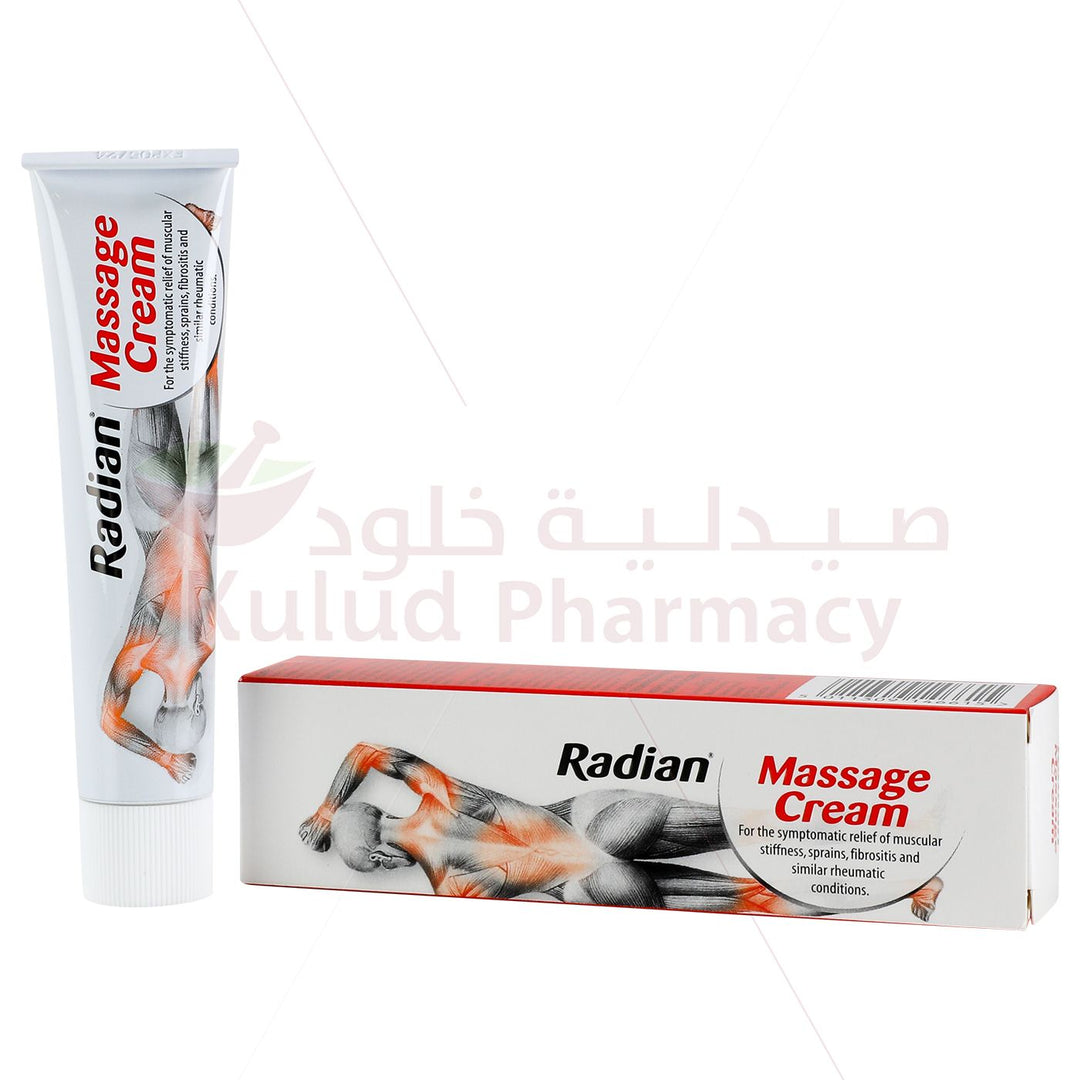 Radian Massage Cream 40 GM Kulud Pharmacy