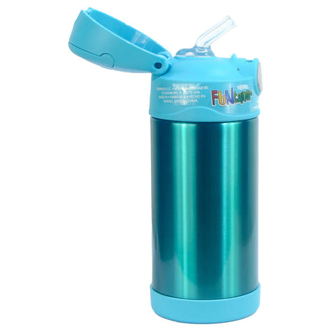 Thermos Funtainer Stainless Steel Hydration/Water Bottle-Teal 355 Ml