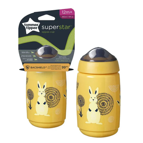 Tommee Tippee Superstar Sippee Trainer Cup 390Ml (Yellow)
