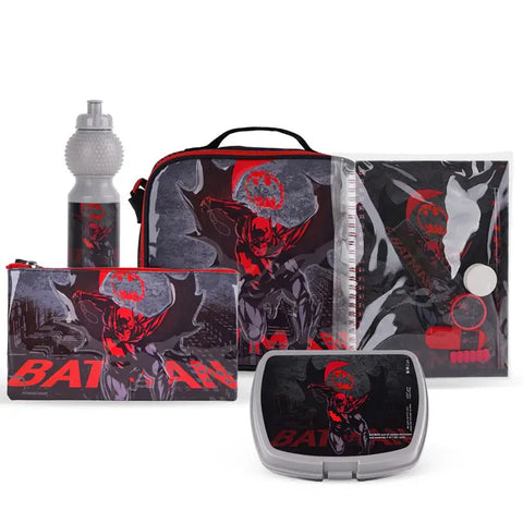 وارنر براذرز باتمان دارك هيرو 6 في 1 طقم صندوق 16 بوصة