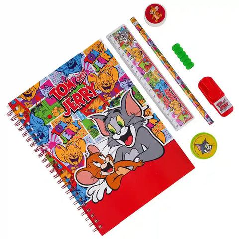 وارنر براذرز توم وجيري بوب آرت 6 في 1 طقم صندوق 16 بوصة