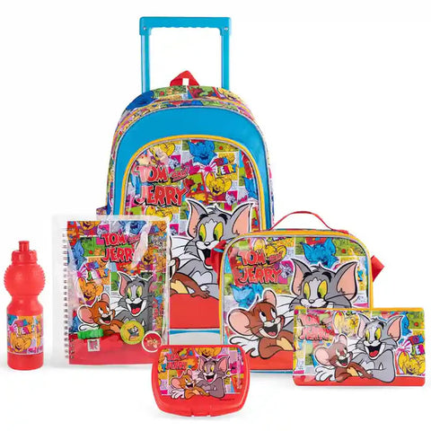 وارنر براذرز توم وجيري بوب آرت 6 في 1 طقم صندوق 16 بوصة