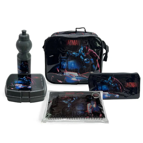 وارنر براذرز باتمان ذا هيرو 18 بوصة 6 في 1 مجموعة صندوق العربة