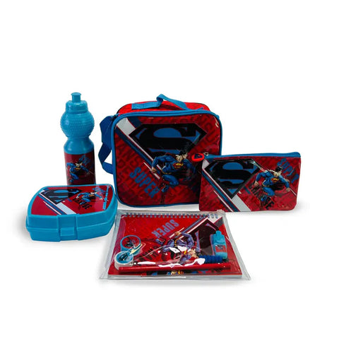 Warner Bros. Superman Super Charge 16" 6-In-1 Trolley Box Set