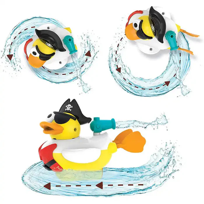 Yookidoo - Jet Duck - Create A Pirate | Learning & Activity Bath Toys Yookidoo - Jet Duck - Create A Pirate | Learning & Activity Bath Toys