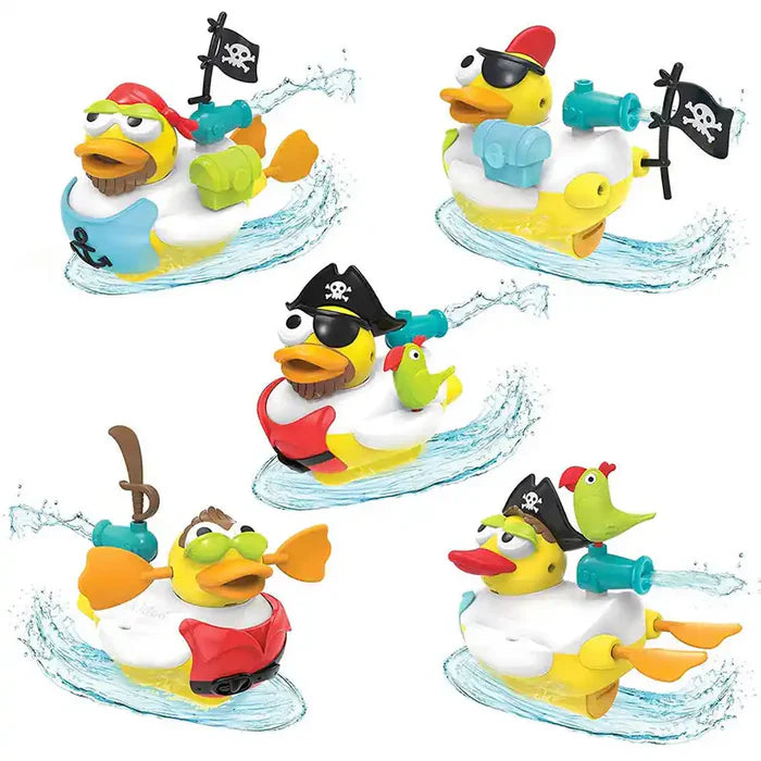 Yookidoo - Jet Duck - Create A Pirate | Learning & Activity Bath Toys Yookidoo - Jet Duck - Create A Pirate | Learning & Activity Bath Toys