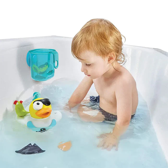 Yookidoo - Jet Duck - Create A Pirate | Learning & Activity Bath Toys Yookidoo - Jet Duck - Create A Pirate | Learning & Activity Bath Toys