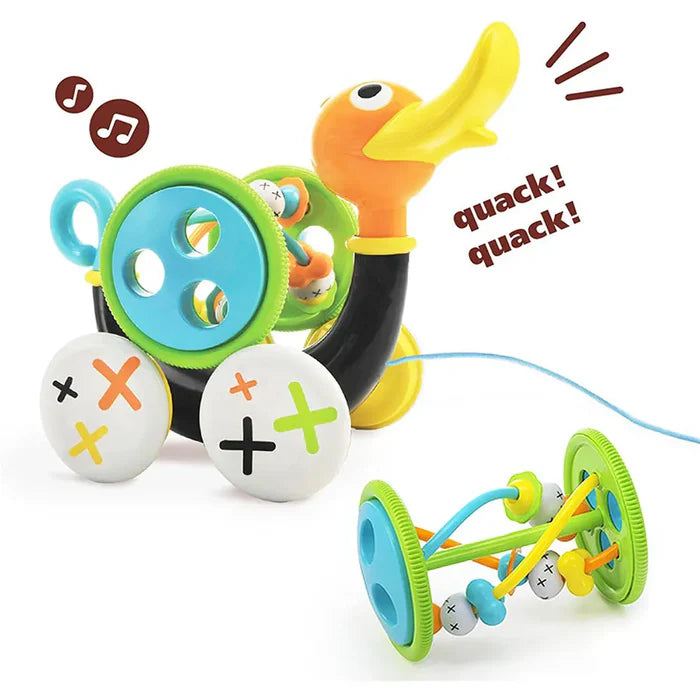 Yookidoo - Pull Along Whistling Duck | Baby Toys Yookidoo - Pull Along Whistling Duck | Baby Toys