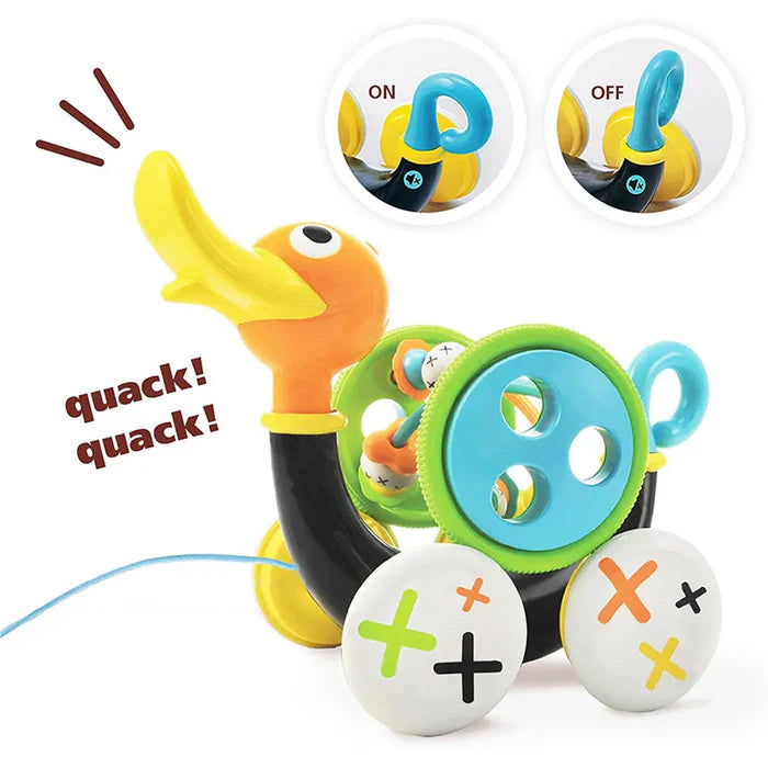 Yookidoo - Pull Along Whistling Duck | Baby Toys Yookidoo - Pull Along Whistling Duck | Baby Toys