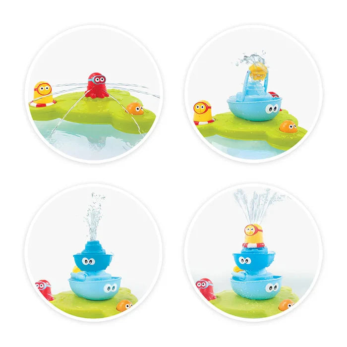Yookidoo - Stack 'N' Spray Tub Fountain | Learning & Activity Bath Toys Yookidoo - Stack 'N' Spray Tub Fountain | Learning & Activity Bath Toys