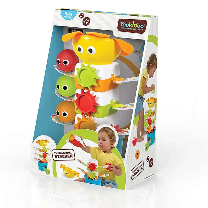 Yookidoo - Tumble Ball Stacker | Pre-School Yookidoo - Tumble Ball Stacker | Pre-School