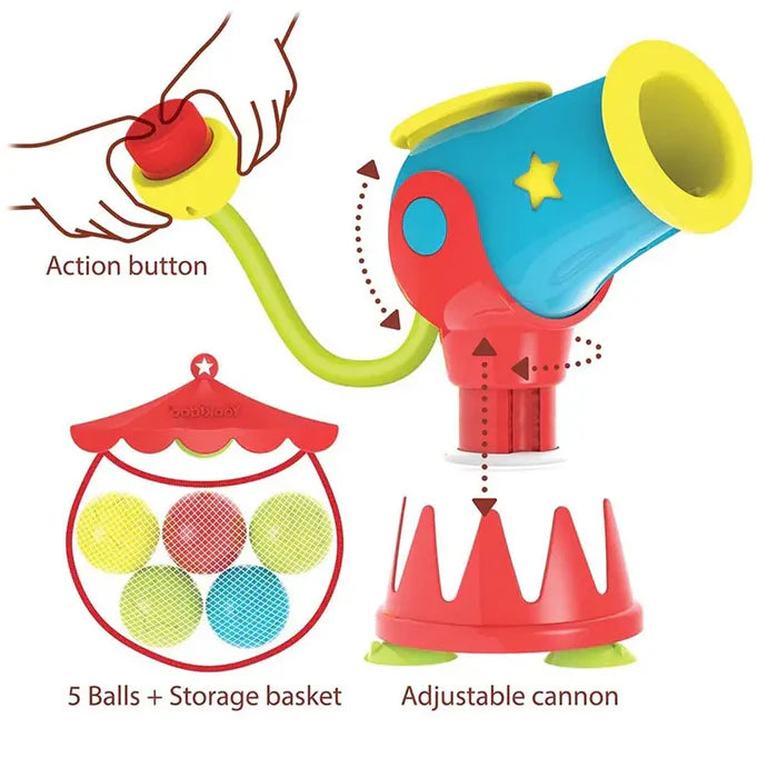 Yookidoo Ball Blaster Water Cannon | Learning & Activity Bath Toys Yookidoo Ball Blaster Water Cannon | Learning & Activity Bath Toys