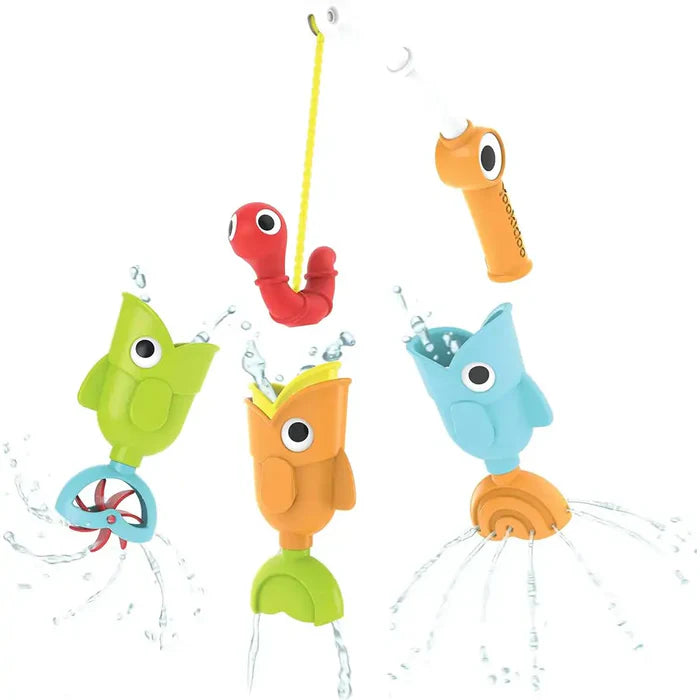Yookidoo Catch & Sprinkle Fishing Set | Learning & Activity Bath Toys Yookidoo Catch & Sprinkle Fishing Set | Learning & Activity Bath Toys