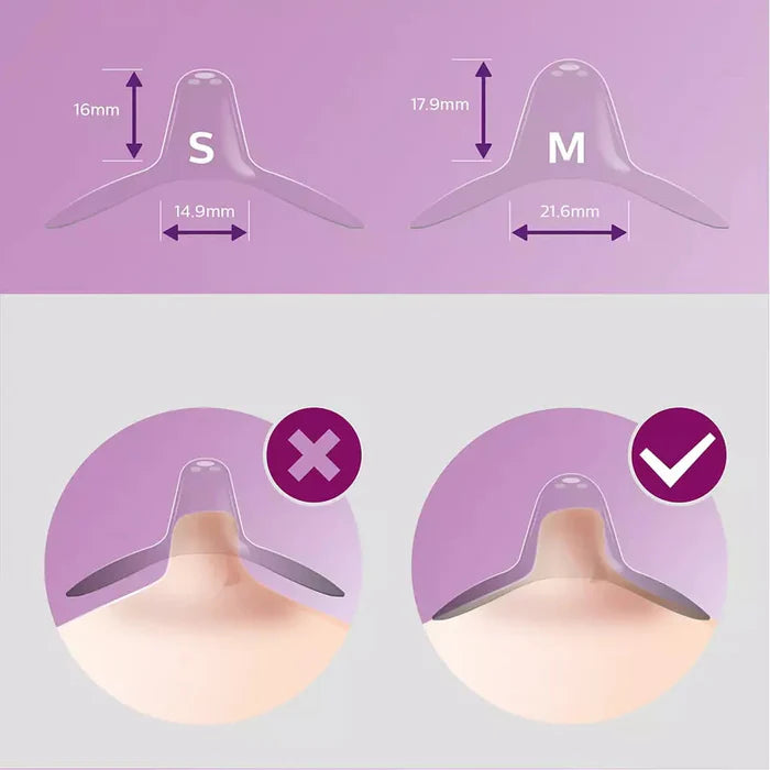 Philips Avent Nipple Shield Medium 2pcs - SCF153/03 | Breast Care Philips Avent Nipple Shield Medium 2pcs - SCF153/03 | Breast Care