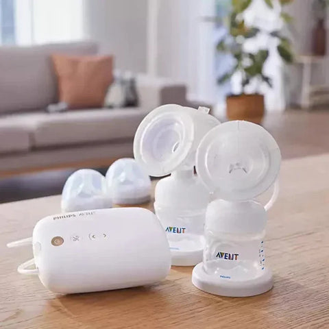 فيليبس أفنت مضخة حليب كهربائية مزدوجة لاسلكية ‎SCF398/11