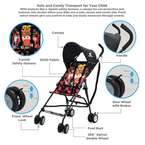 Disney Buggy Stroller - Cars