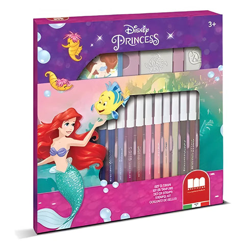 Multiprint Little Mermaid Felt Tip Pens Set (Pack of 21)