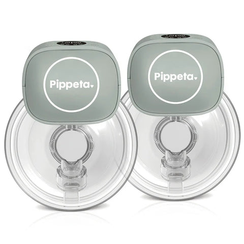 Pippeta Led Wearable Hands Free Breast Pump Sea Salt (Pack Of 2)