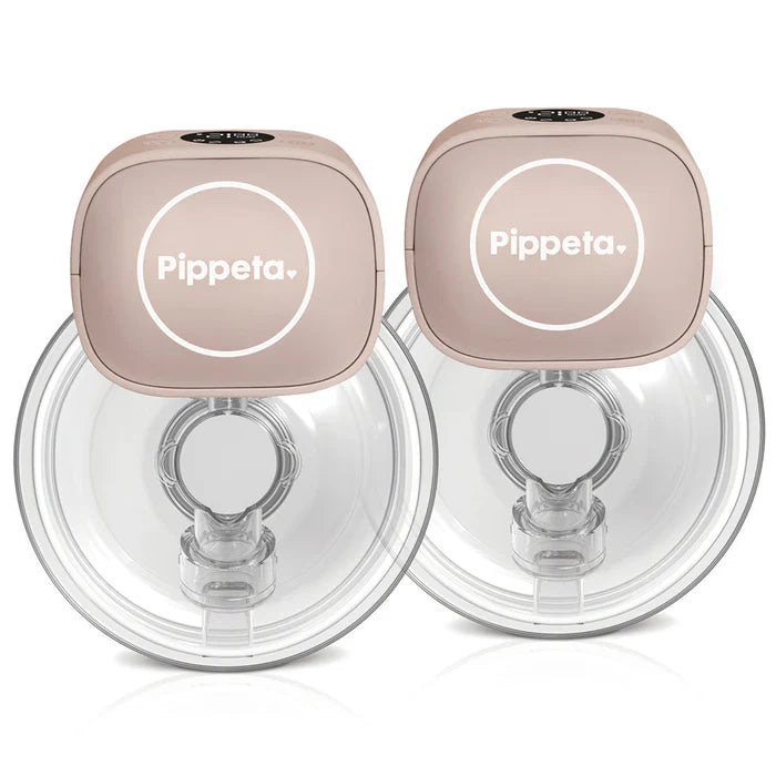 Pippeta Led Wearable Hands Free Breast Pump Ash Rose (Pack Of 2) | Breast Pumps Pippeta Led Wearable Hands Free Breast Pump Ash Rose (Pack Of 2) | Breast Pumps