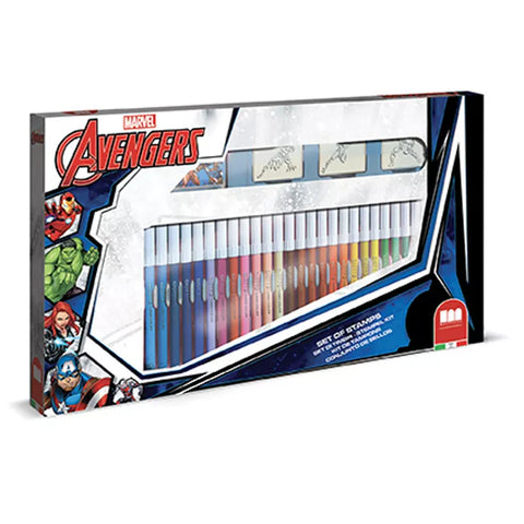 مولتيفرينت أقلام تلوين أفنجرز ‎41 قطعة