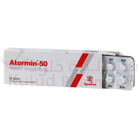 Buy Atormin Tablet 50 Mg 28 PC Online - Kulud Pharmacy