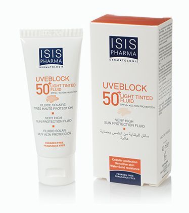 Buy Isis Uveblock Spf50+ Fluid Light Tint Cream 40 ML Online - Kulud Pharmacy