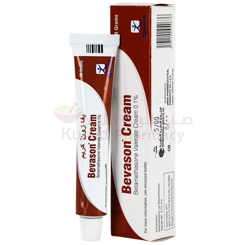 Buy Bevason Cream 20 GM Online - Kulud Pharmacy