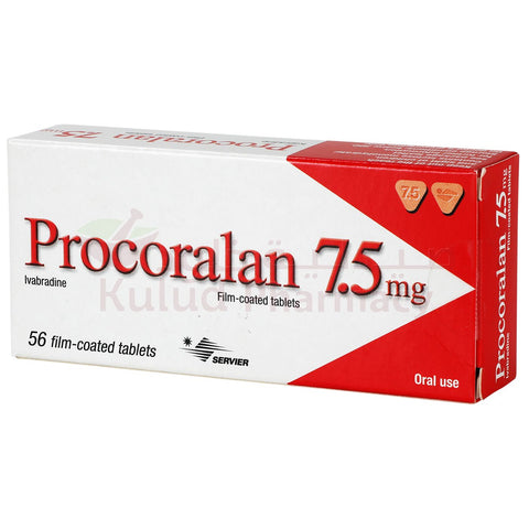 Buy Procoralan Tablet 7.5 Mg 56 Tab Online - Kulud Pharmacy