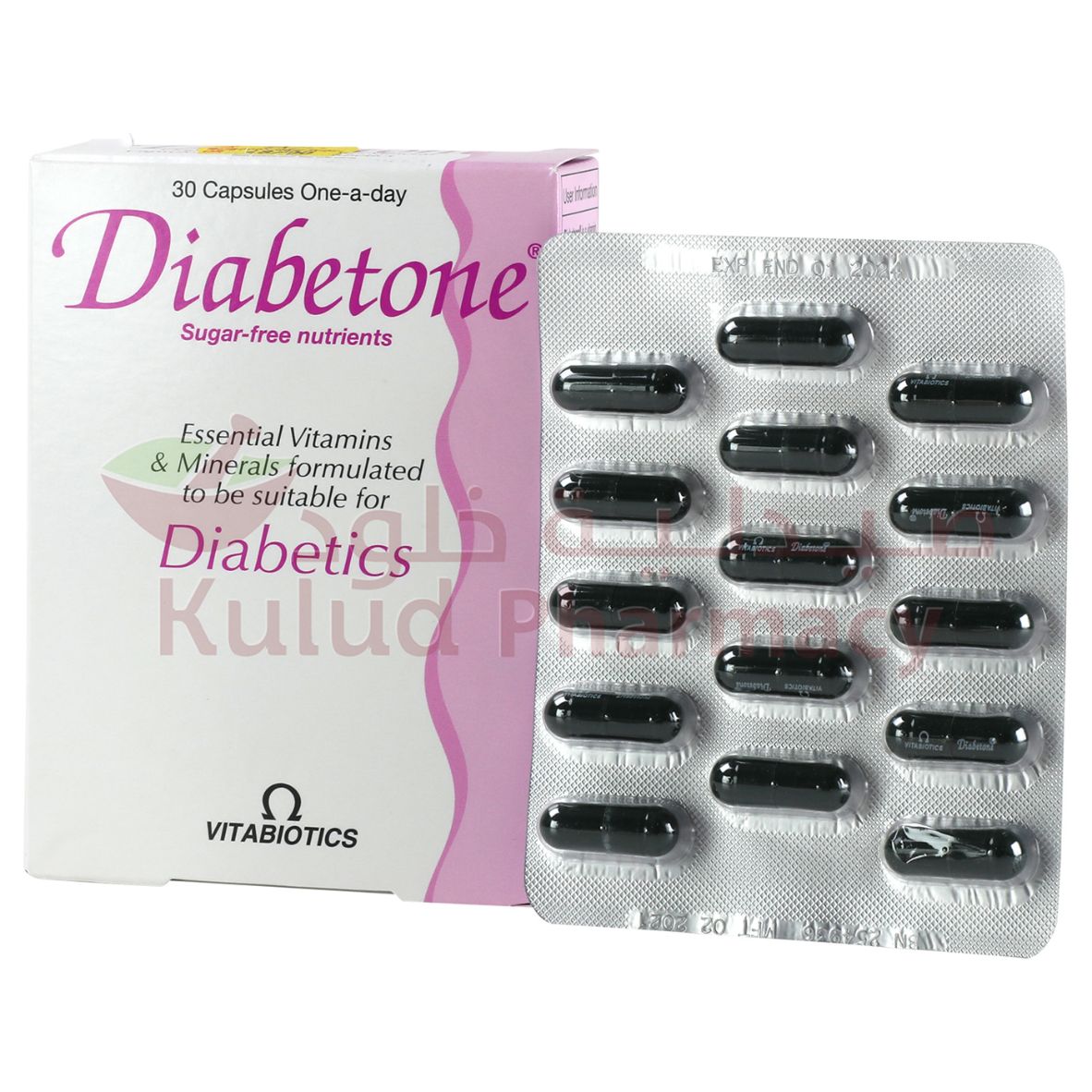 Diabetone Hard Capsule 30 PC | Kulud Pharmacy